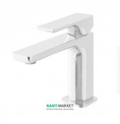 Змішувач для раковини Treemme Hask змішувач білий матовий 6A11BB