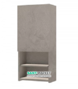 Пенал підвісний Hatria Mobili лівий МДФ темно-сірий Y3A1TT