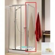 Cтенка душова Radaway Treviso S 100 профіль хром скло фабрик 32423-01-06N