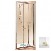 Душові двері Radaway Treviso DW 90 профіль хром скло фабрик 32303-01-06N