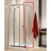 Стінка душова Radaway Treviso S 90 профіль хром прозоре скло 32403-01-01N