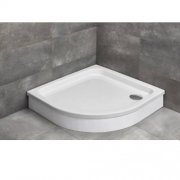 Душевой поддон Radaway Quattra 925х925 мм жидкий мрамор белый MQA9292-03-01
