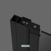 Розширювальний профіль Radaway Nes Black DWJ I +20 мм чорний P01-276200054