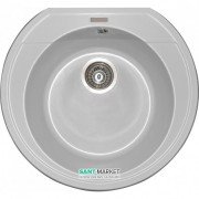 Мойка для кухни Буль-Буль Tuluza врезная Магранит белый 107050001