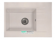 Мийка для кухні прямокутна Буль-Буль Bodrum 650 врізна Маграніт пісочний 115060007