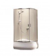 Душова кабіна Radaway Premium Plus E1700 120х90 см профіль хром матове скло 30483-01-02N