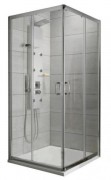 Душевая кабина Radaway Premium Plus D 80х90 см профиль хром прозрачное стекло 30437-01-01N