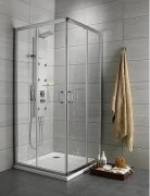 Душова кабіна Radaway Premium Plus D 75х90 см профіль хром прозоре скло 30433-01-01N