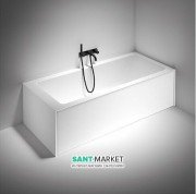 Панель для ванни Gruppo Treesse Summertime 180 білий глянсовий PANNELLO IN SOLID SURFACE BIANCO LUCIDO