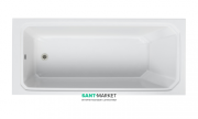 Ванна акриловая встраиваемая Burlington Arundel Cleargreen 170x75 см с ножками белый E30
