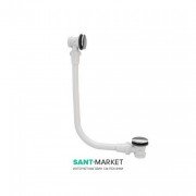 Злив-перелив автомат для ванни Burlington хром CW8 CHR