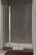 Душевая дверь Radaway Nes DWJS 130 левая профиль хром прозрачное стекло 10038130-01-01L