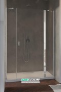 Душові двері Radaway Nes DWJS 140 права профіль хром прозоре скло 10038140-01-01R