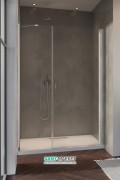 Душові двері Radaway Nes DWS 140 права профіль хром прозоре скло 10028140-01-01R