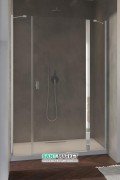 Душові двері Radaway Nes DWJS 140 права профіль хром прозоре скло 10038140-01-01R