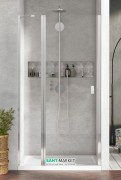 Душові двері Radaway Nes DWJ II 100 ліва профіль хром прозоре скло 10036100-01-01L