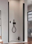 Душові двері Radaway Nes Black DWJ I 70 права чорний профіль прозоре скло 10026070-54-01R