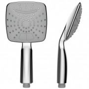 Душова лійка GRB Hydro 120х120 мм 2 режиму пластик хром 05010002