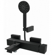 Змішувач для ванни GRB Kala Black з ручним душем чорний матовий 60225601
