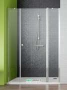 Душевая дверь Radaway Eos II DWJS 120 правая профиль хром прозрачное стекло 3799454-01R