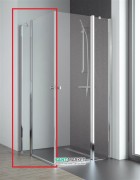 Душевая дверь Radaway Eos II KDD 80 левая профиль хром прозрачное стекло 3799460-01L