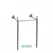 Консоль под прямоугольную раковину Burlington 53.5 см латунь хром T22A CHR