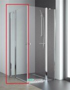 Душові двері Radaway Eos II KDD 90 ліва профіль хром прозоре скло 3799461-01L