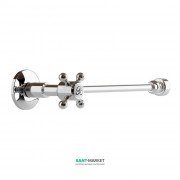 Запорный вентиль для бачка Burlington латунь хром W25