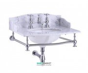 Раковина подвесная Burlington Georgian 65 x 57.5 см мрамор G1 1TH