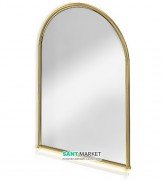 Дзеркало для ванної Burlington 50х70 см з напівкруглим верхом A9 GOL