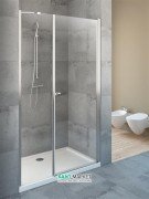 Душові двері Radaway Eos DWS 110 права профіль хром прозоре скло 37991-01-01NR