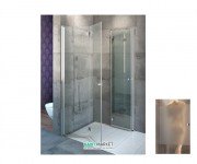 Душова кабіна Radaway Eos KDD-B 100х100 см без порога хром скло інтімато 37323-01-12NB