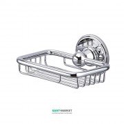 Мыльница-решетка для ванной Burlington с крепление к стене латунь хром A13 CHR