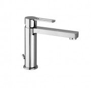 Змішувач для раковини з економією гарячої води Paffoni Ringo латунь хром RIN 075 CR-ES