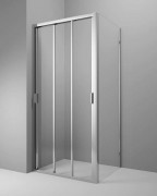 Стенка душевая Radaway Evo S 75 профиль хром прозрачное стекло 336075-01-01