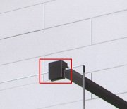 Промежуточный кронштейн для душевых кабин Radaway Modo New Black III чёрный 389000-54