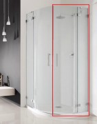 Душові двері Radaway Euphoria PDD 90 права хром прозоре скло 383001-01R