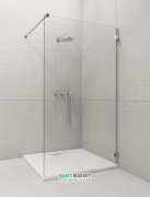 Стенка душевая Radaway Euphoria Walk-in V W1 120 хром прозрачное стекло 383114-01-01