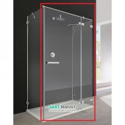 Душевая дверь Radaway Euphoria KDJ+S Door 90 правая хром прозрачное стекло 383020-01R