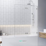 Шторка для ванной Radaway Euphoria PND 120 правая прозрачное стекло/хром 10008120-01-01R