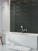 Шторка для ванної Radaway Euphoria PNJ 70 прозоре скло / хром 10007070-01-01