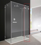 Стенка душевая фронтальная Radaway Euphoria KDJ+S Front Wall 321 правая хром прозрачное стекло 383220-01R