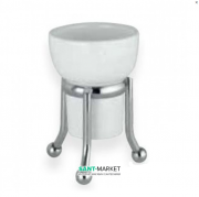 Cтакан для зубних щіток Flab Rio il Classico настільний кераміка / латунь білий / хром 479 / B CHR