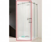 Душові двері Radaway Espera KDD 90 ліва хром прозоре скло 380151-01L