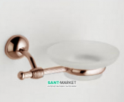 Мыльница для ванной Flab Polo il Classico Bronzo матовое стекло/латунь бронза 511 Bronzo