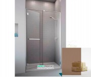 Душевая дверь Radaway Carena DWJ 120 левая хром коричневое стекло 34332-01-08NL