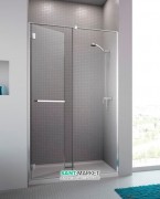 Душевая дверь Radaway Carena DWJ 90 левая хром прозрачное стекло 34302-01-01NL