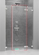 Душові двері Radaway Arta Door G 820 права хром прозоре скло 386457-03-01R