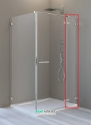 Стінка душова фронтальна Radaway Arta KDJ II 423 права хром прозоре скло 386045-03-01R