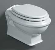 Унітаз підвісний Simas Arcade 37х51 см з сидінням Soft Close білий AR841 + AR006